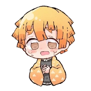 🍑 emoji Demon Slayer Chibi @animestickerz Telegram sticker 21 of 99