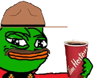 ☕ emoji Pepe Coffee | @CozyFocx Telegram sticker 5 of 30