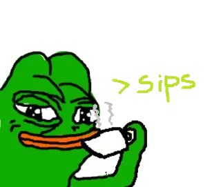 ☕ emoji Pepe Coffee | @CozyFocx Telegram sticker 21 of 30