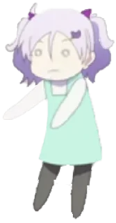 💃 emoji Tonikaku Kawaii (@NepthanCreation) Telegram sticker 8 of 41