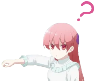 ❓ emoji Tonikaku Kawaii (@NepthanCreation) Telegram sticker 9 of 41