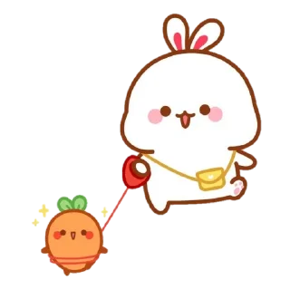 🐰 emoji Rabbitera by @taerastickers Telegram sticker 9 of 35
