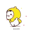 💛 emoji @love_ur_soul_0's ani-pack by @KazutoSuperbot 23 Telegram sticker 5 of 50
