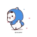 💙 emoji @love_ur_soul_0's ani-pack by @KazutoSuperbot 23 Telegram sticker 2 of 50