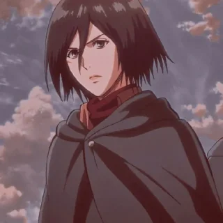 Sticker from Mikasa ackerman @TikelAnimeXixixi