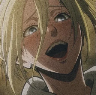 🗿 emoji Annie Leonhart by @aotstickerpack Telegram sticker 6 of 15