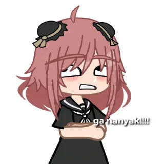 🙄 emoji meng anya by elpiji chan Telegram sticker 8 of 36