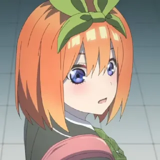 ☘ emoji Nakano Yotsuba @wafflecream Telegram sticker 24 of 61