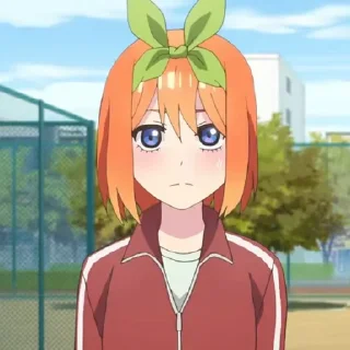 🌱 emoji Nakano Yotsuba @wafflecream Telegram sticker 13 of 61