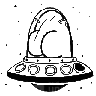 🛸 emoji @stickermaze│@stickerXhub│𝐂𝐡𝐞𝐞𝐤𝐲🍑 Telegram sticker 18 of 44