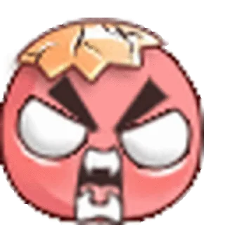 😡 emoji ᯽Humpty᯽│@laddukadabba2│@stickermaze᯽ Telegram sticker 23 of 46