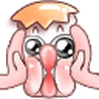 😝 emoji ᯽Humpty᯽│@laddukadabba2│@stickermaze᯽ Telegram sticker 24 of 46