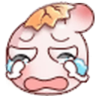 😭 emoji ᯽Humpty᯽│@laddukadabba2│@stickermaze᯽ Telegram sticker 16 of 46