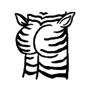 🦓 emoji @stickermaze│@stickerXhub│𝐂𝐡𝐞𝐞𝐤𝐲🍑 Telegram sticker 23 of 44
