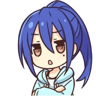 😒 emoji 🍁Date A Live🍁 by @kurummi Telegram sticker 17 of 92