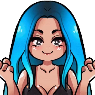 😍 emoji @stickermaze│@stickerXhub│𝐂𝐔𝐓𝐄 𝐕𝐈𝐁𝐄𝐒 Telegram sticker 9 of 32