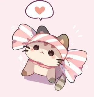 🌸 emoji @Opstickerpacks 😻 cute cats ✨ Telegram sticker 21 of 40