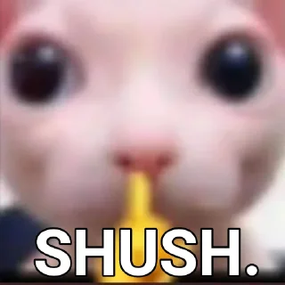 🤫 emoji Silly cats! x3 — @KElJll Telegram sticker 15 of 29