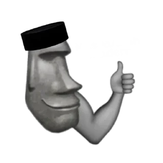 Sticker from Emote batu :)