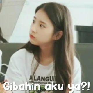 💃 emoji @GANTENGMENAWAN — HEEJIN༊*·˚ . Telegram sticker 22 of 22