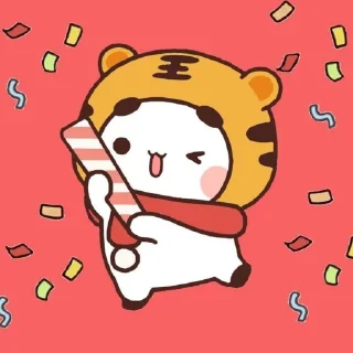🎉 emoji Bubu & Dudu (@Lucky_kaif05) Telegram sticker 24 of 76
