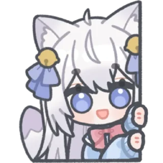 🎭 emoji 小小猫烧 @zhaxia_cn Telegram sticker 14 of 16