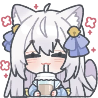 🎭 emoji 小小猫烧 @zhaxia_cn Telegram sticker 15 of 16