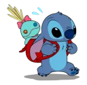 🚶 emoji Stitch @tikelmu Telegram sticker 17 of 114