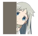 🙂 emoji @tikelmu Anohana Telegram sticker 20 of 41