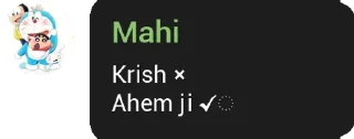 🤔 emoji MAHI Telegram sticker 20 of 120