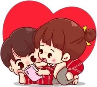 🌟 emoji Cute couple 𝗣𝗿𝗲𝘆𝗮𝘀𝗵𝗶𝘁 💞✨ Telegram sticker 12 of 29
