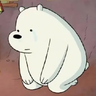 Sticker from ❄️༄. ꒰Ice Bear꒱ @sejarahujan