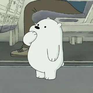 Sticker from ❄️༄. ꒰Ice Bear꒱ @sejarahujan