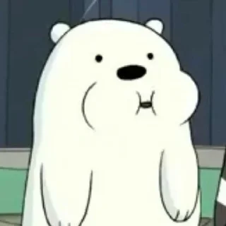 ❄️ emoji ❄️༄. ꒰Ice Bear꒱ @sejarahujan Telegram sticker 9 of 45