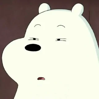 ❄️ emoji ❄️༄. ꒰Ice Bear꒱ @sejarahujan Telegram sticker 16 of 45