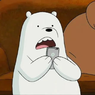 ❄️ emoji ❄️༄. ꒰Ice Bear꒱ @sejarahujan Telegram sticker 6 of 45