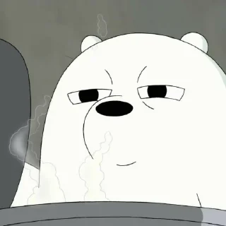 ❄️ emoji ❄️༄. ꒰Ice Bear꒱ @sejarahujan Telegram sticker 12 of 45