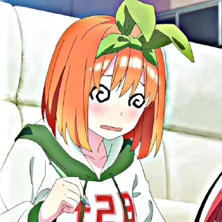 🐣 emoji Nakano Yotsuba | @Phospyvilla_Cafe Telegram sticker 21 of 44