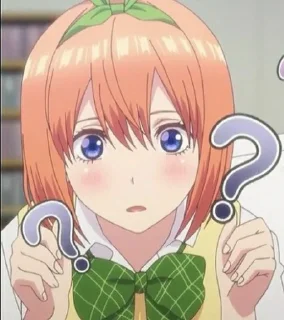 🌸 emoji Yotsuba nakano @HarelynChalindra Telegram sticker 11 of 24