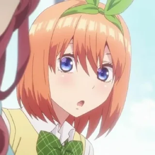 🌸 emoji Yotsuba nakano @HarelynChalindra Telegram sticker 8 of 24
