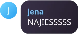 Sticker from jena 🤍 haris