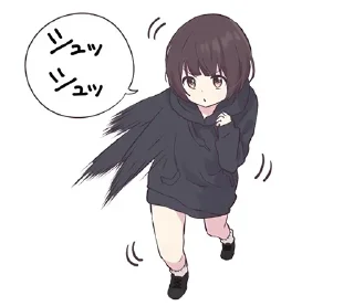 ☹️ emoji Menhera Telegram sticker 20 of 106