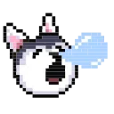 😪 emoji LIHKG Husky Animated (Unofficial) Telegram sticker 13 of 30