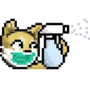 🧽 emoji LIHKG Dog Animated (Unofficial) Telegram sticker 20 of 50