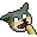😱 emoji LIHKG Dog Animated (Unofficial) Telegram sticker 24 of 50