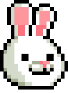 😈 emoji LIHKG Rabbit Animated (Unofficial) Telegram sticker 23 of 42