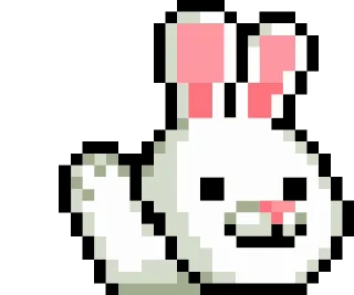 👋 emoji LIHKG Rabbit Animated (Unofficial) Telegram sticker 8 of 42