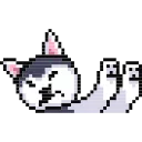 🙅‍♂️ emoji LIHKG Husky Animated (Unofficial) Telegram sticker 10 of 30