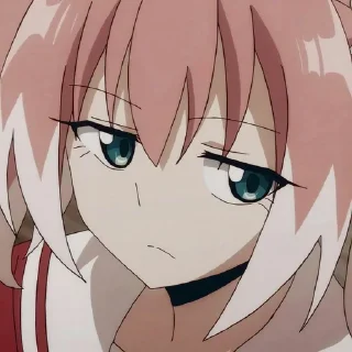 😒 emoji Hiiragi nana Telegram sticker 18 of 58