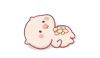 🍟 emoji babi lucu @iBeautyunjin Telegram sticker 24 of 35